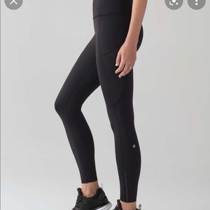 Lululemon fast and free *reflective 25”